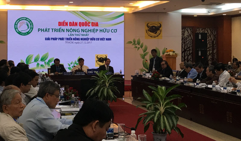 Diễn đàn phát triển nông nghiệp hữu cơ Việt Nam mở ra cơ hội mới