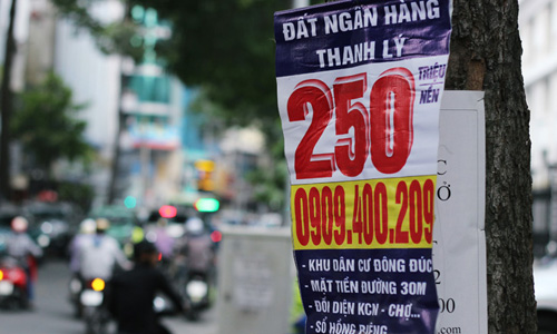Đất nền thanh lý ‘siêu rẻ’ rao bán khắp Sài Gòn dịp cuối năm