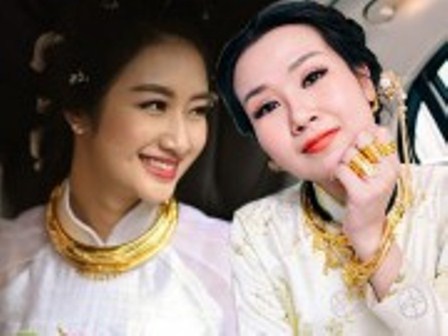 Những mỹ nhân Việt đeo vàng nặng trĩu, cưới đại gia thân thế “khủng” cỡ nào?