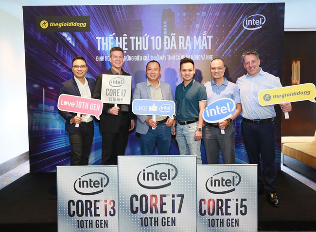 Thế Giới Di Động ‘bắt tay’ Intel khuấy động thị trường laptop với Core i thế hệ 10